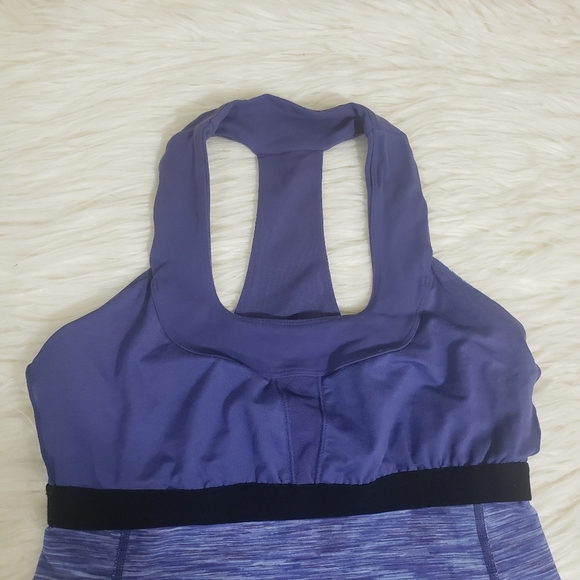 Lululemon athletica blue workout top size 6 - Picture 6 of 8